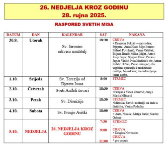 obavijesti 29092025